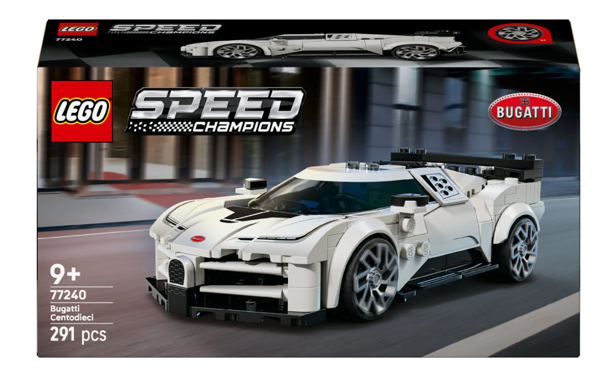 Lego - Speed Champions - 77240 - Bugatti Centodieci hyper sportauto