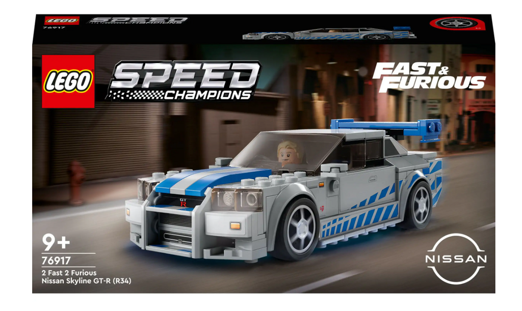 Lego - Speed Champions - 76917 - 2 Fast 2 Furious Nissan Skyline GT-R (R34)