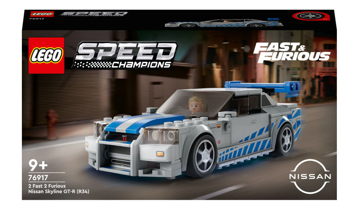 Lego - Speed Champions - 76917 - 2 Fast 2 Furious Nissan Skyline GT-R (R34)