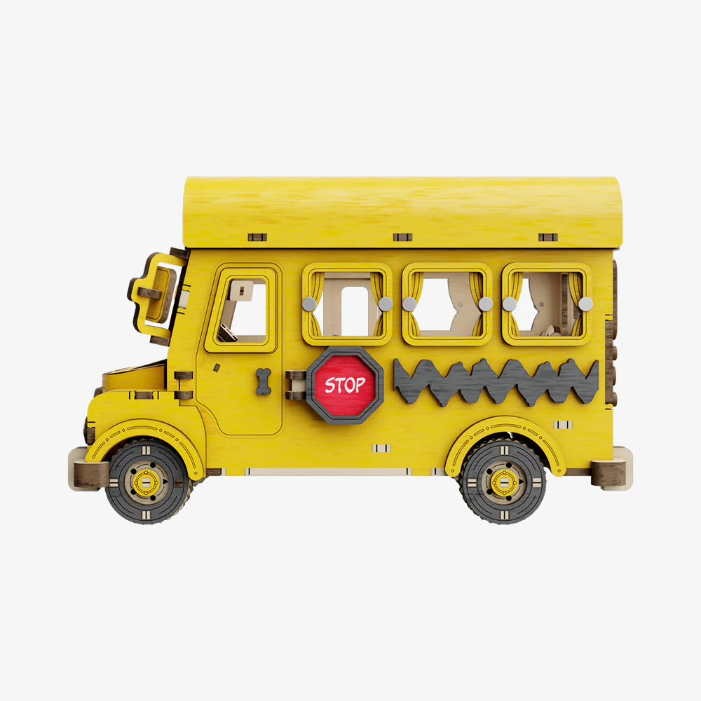 Puremind | Snoopy | 1204 | School bus