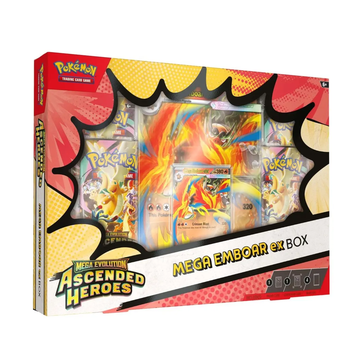 Ascended Heroes - Mega Emboar ex Box