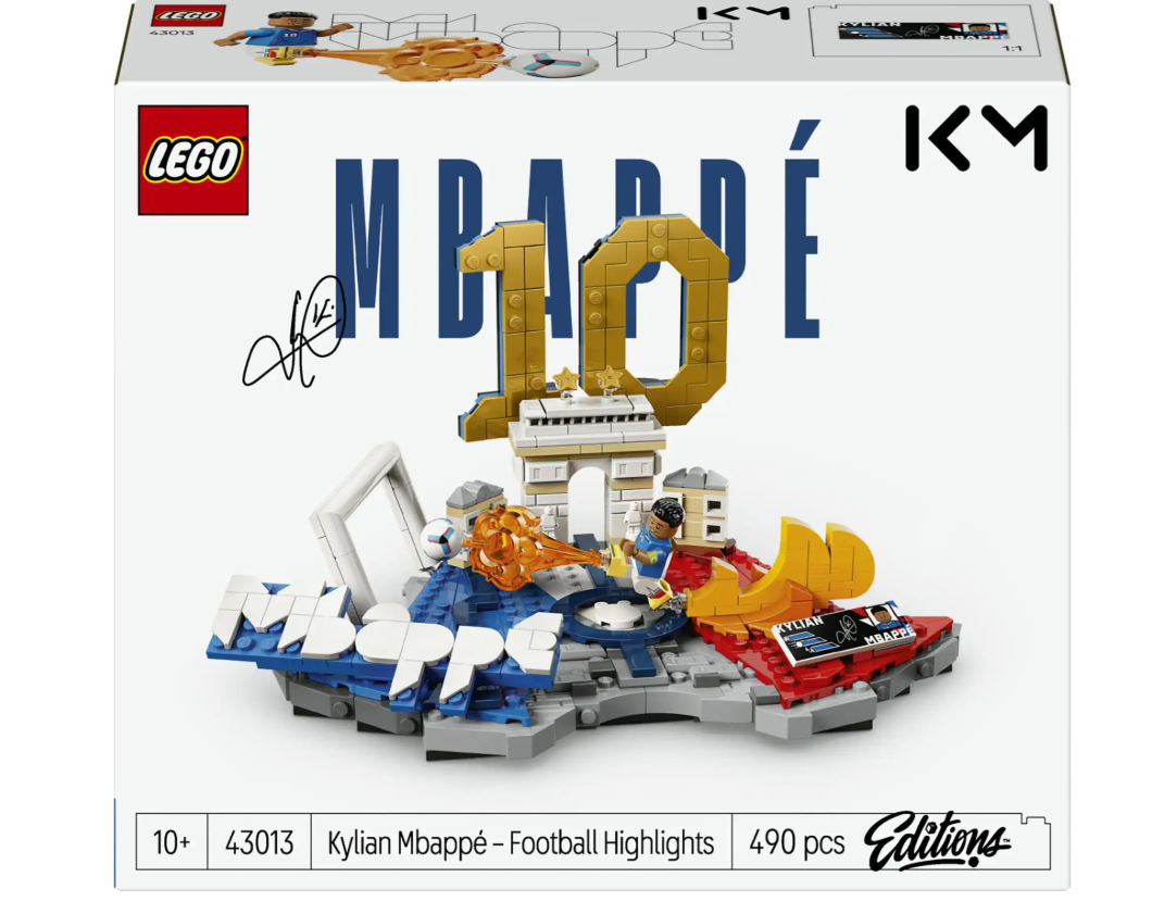 Lego - Editions - 43013 - Kylian Mbappé – Voetbalhoogtepunten