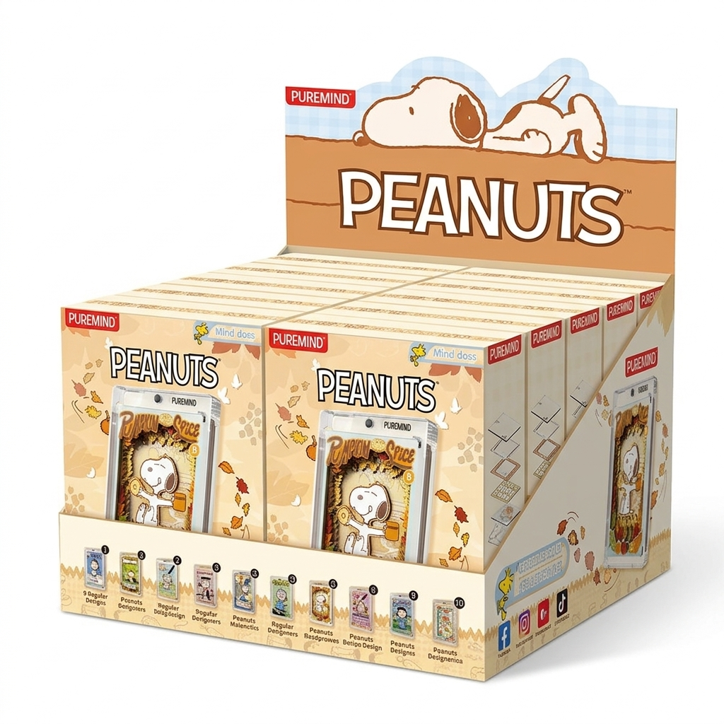 Puremind | Snoopy | 1209 | Snoopy Mini Art Blind Box