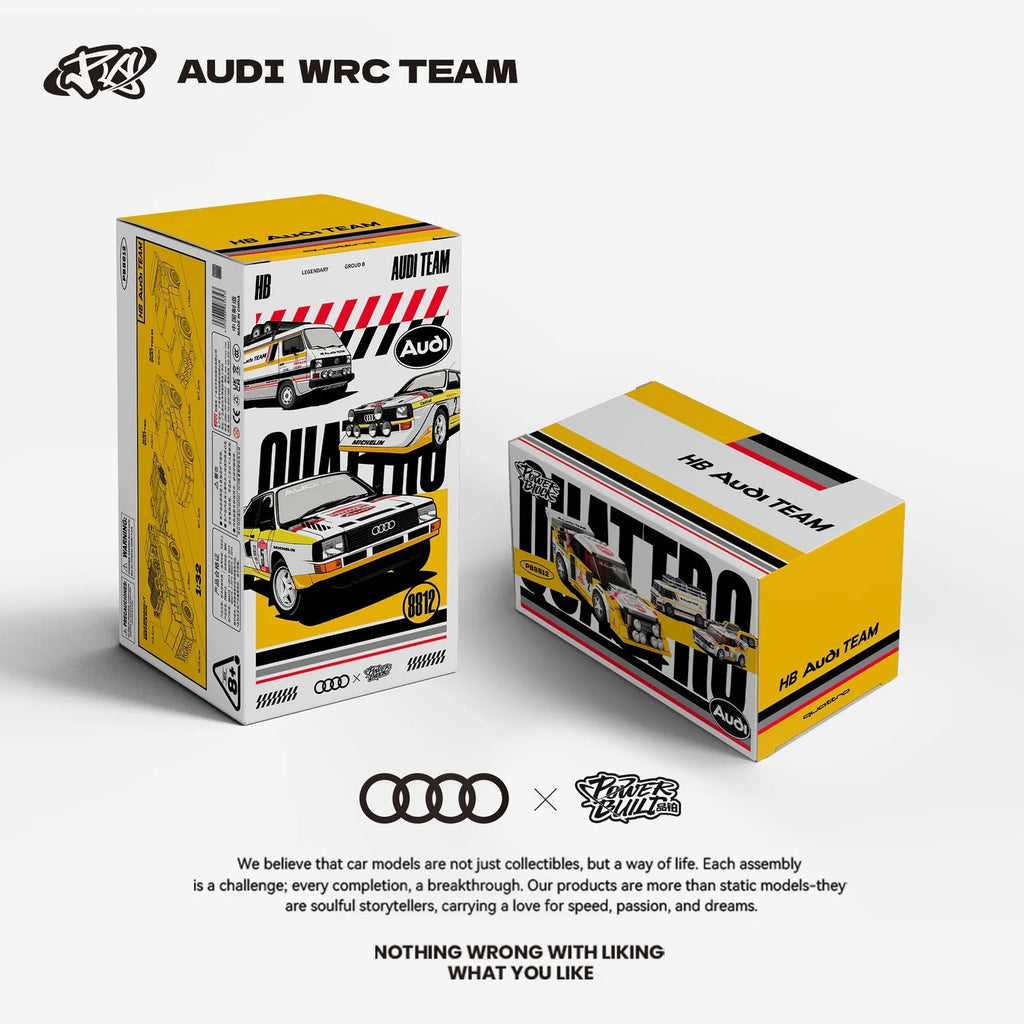 Minibricks - Audi Quattro Rally Team