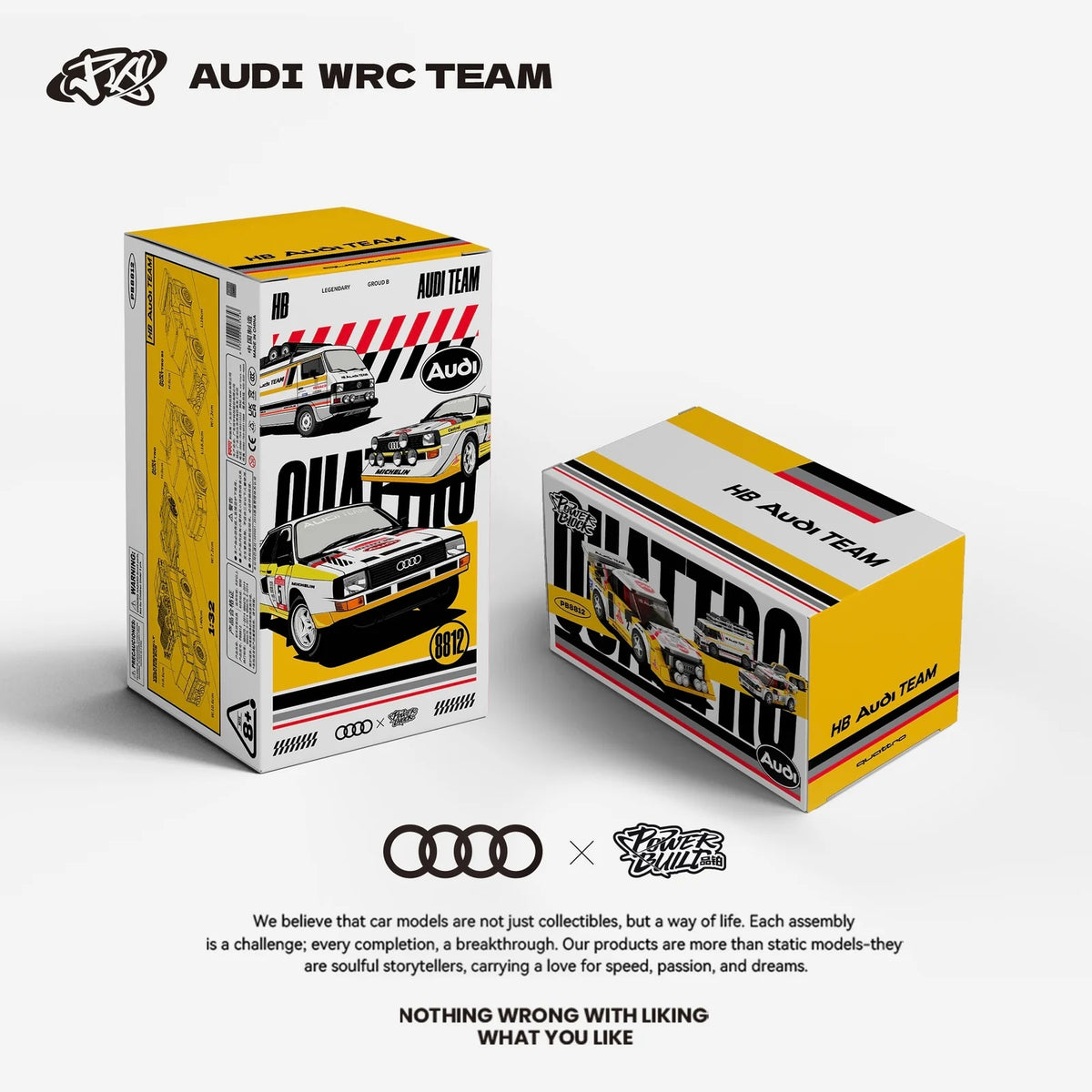 Minibricks - Audi Quattro Rally Team