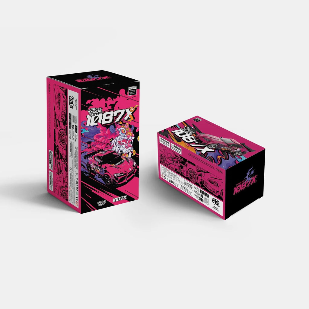 Minibricks - 1087 x Drift Team Toyota Supra