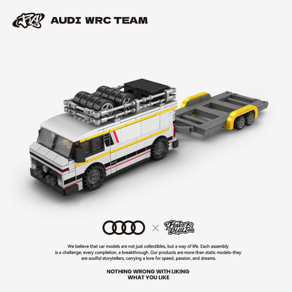 Minibricks - Audi Quattro Rally Team