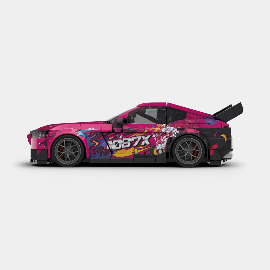 Minibricks - 1087 x Drift Team Toyota Supra