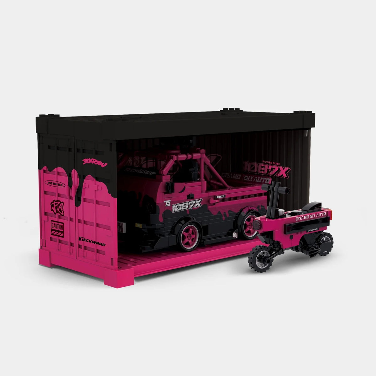 Minibricks - 1087 x Drift Team Repair Truck