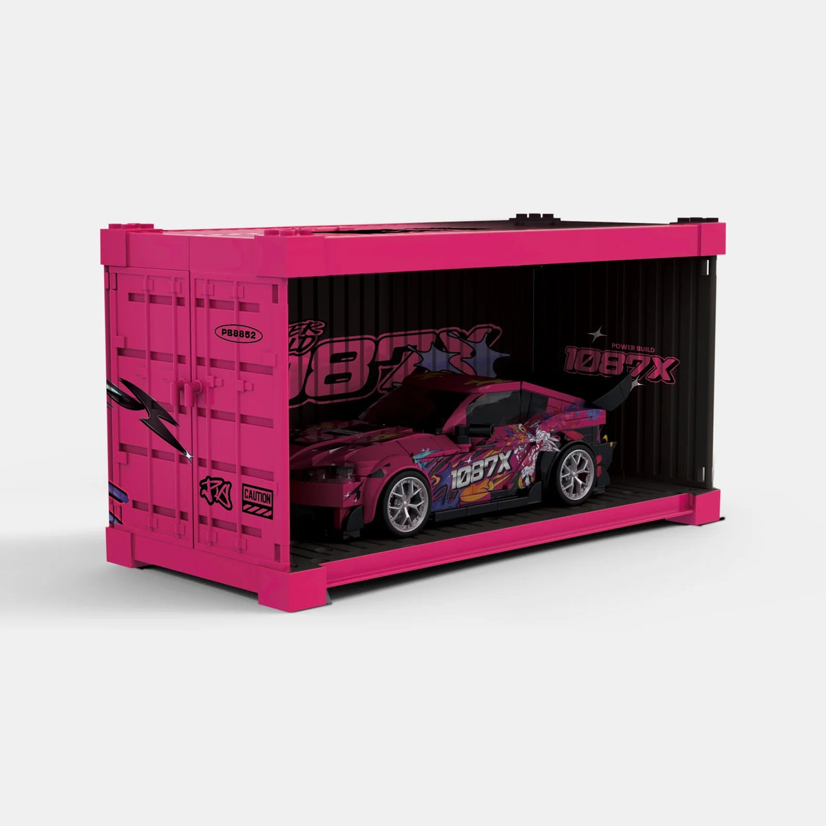 Minibricks - 1087 x Drift Team Toyota Supra