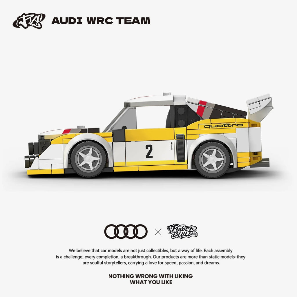 Minibricks - Audi Quattro Rally Team