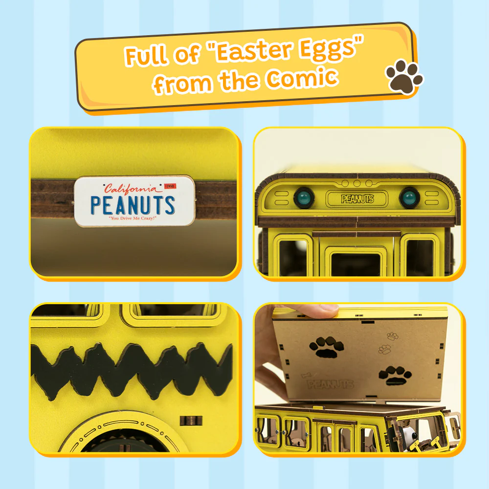 Puremind | Snoopy | 1204 | School bus