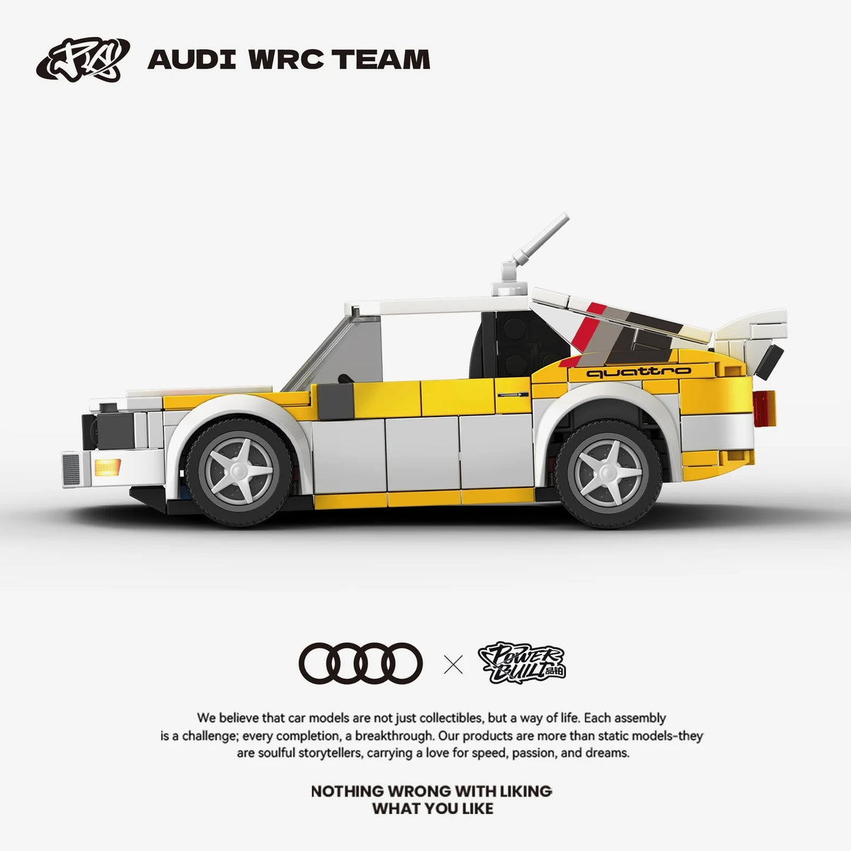 Minibricks - Audi Quattro Rally Team