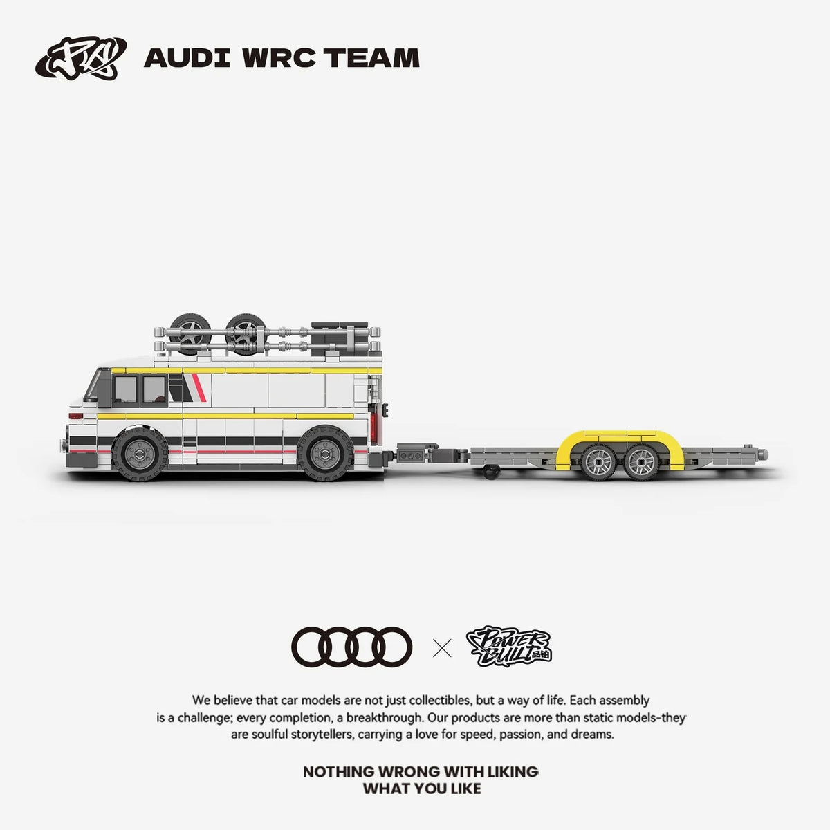 Minibricks - Audi Quattro Rally Team