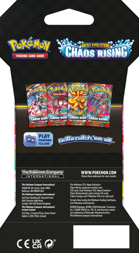 Chaos Rising - Premium Sleeved Booster