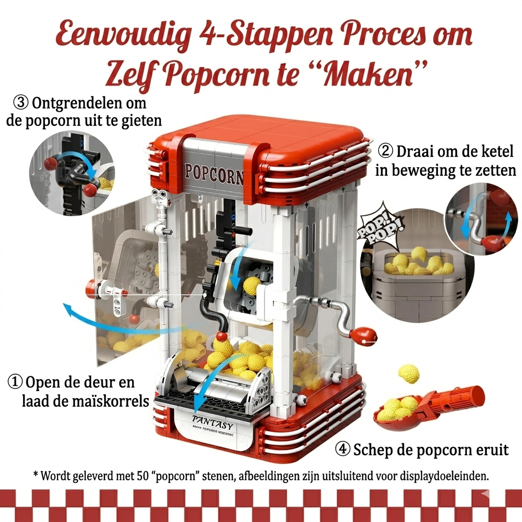 Pantasy | Retro Collection | 85046 | Popcorn Machine