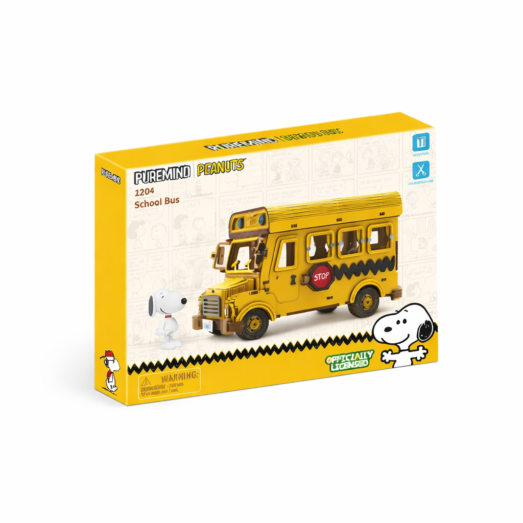 Puremind | Snoopy | 1204 | School bus