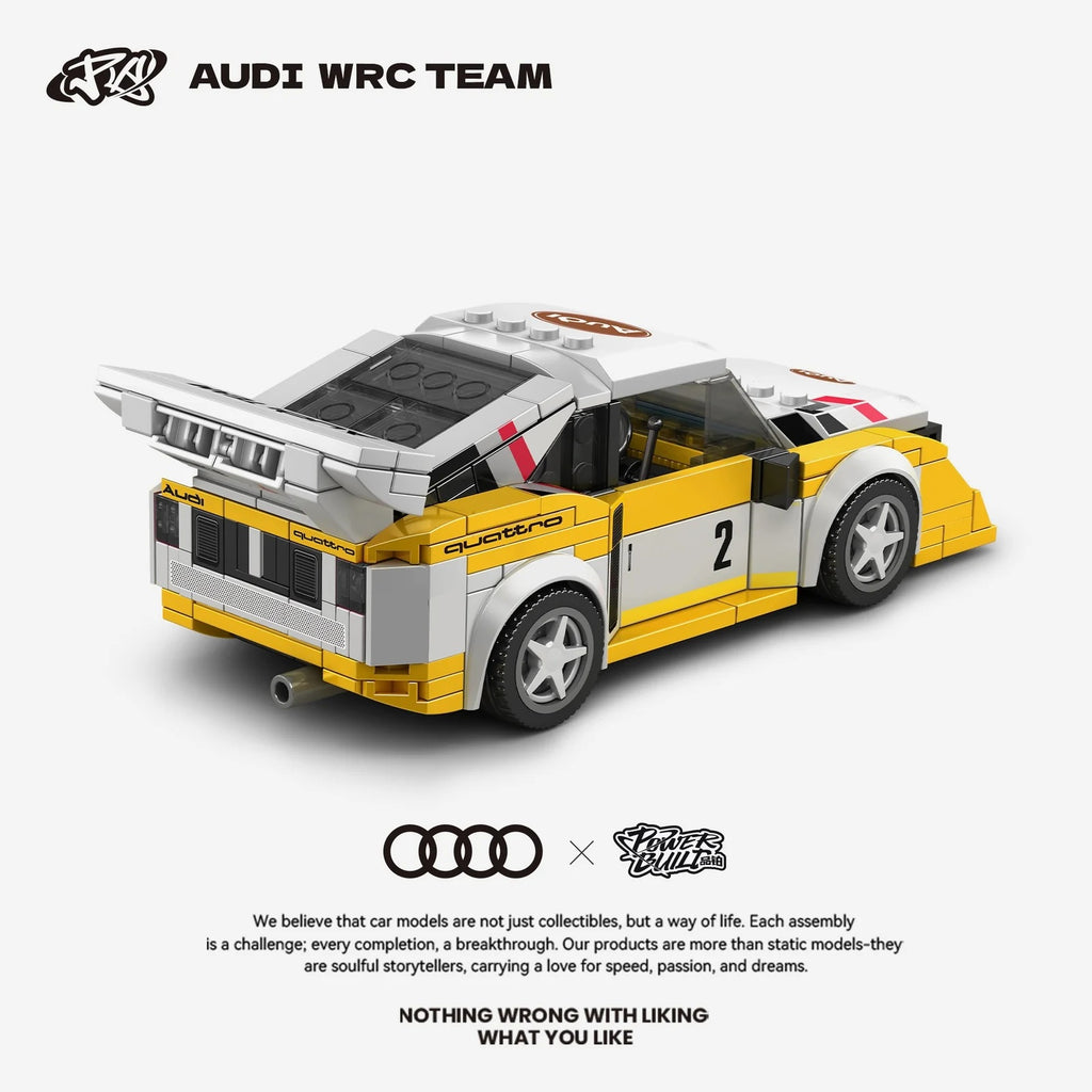 Minibricks - Audi Quattro Rally Team