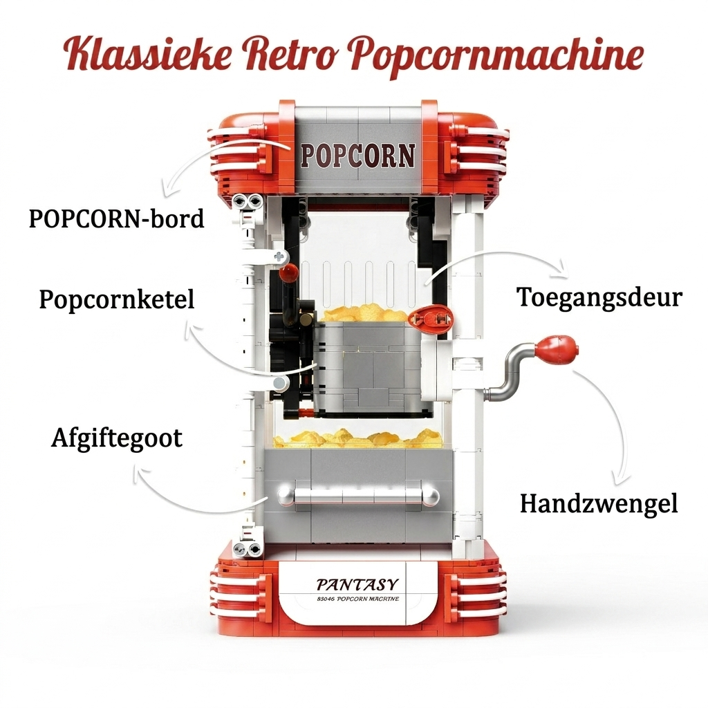 Pantasy | Retro Collection | 85046 | Popcorn Machine