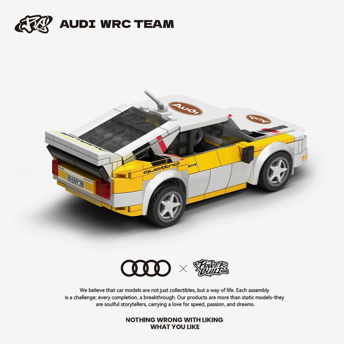 Minibricks - Audi Quattro Rally Team