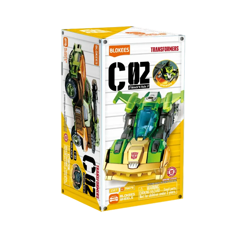 Blokees Wheels | Transformers C02 Wreck'N Rule (Blind Box)